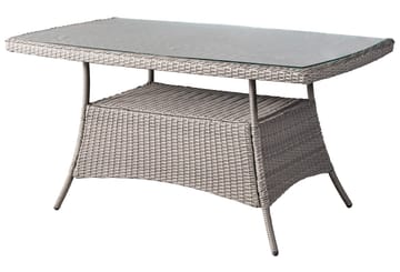 California utemöbelgrupp med recliner soffa, fåtöljer och bord - Grå konstrotting - Grå - Products - Utemöbler & utemiljö - Loungemöbler - Loungeset & loungegrupp