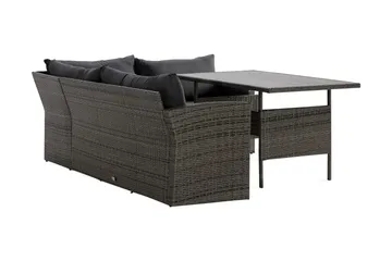 James Light Soffgrupp Utomhus  5-sits - Grå - Products - Utemöbler & utemiljö - Loungemöbler - Loungeset & loungegrupp