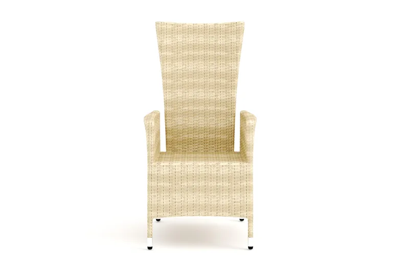 Jenny Fällbar fåtölj utomhus - Matstol ute i konstrotting - Beige - Products - Utemöbler & utemiljö - Loungemöbler - Loungestol utomhus