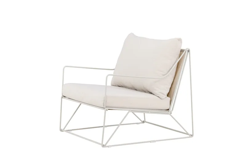 Usteryd 3 sits Loungesoffa - Beige - Products - Utemöbler & utemiljö - Loungemöbler - Loungesoffor