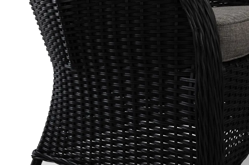 Marcus Soffgrupp Utomhus 3-sits Ink. Utefåtöljer - Svart - Products - Utemöbler & utemiljö - Loungemöbler - Loungeset & loungegrupp