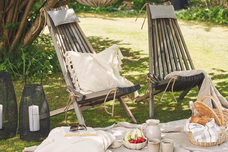 Park Solstol - Grå - Products - Utemöbler & utemiljö - Loungemöbler - Loungestol utomhus