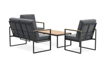 Serena Soffgrupp Utomhus  4-sits - Antracit - Products - Utemöbler & utemiljö - Loungemöbler - Loungeset & loungegrupp