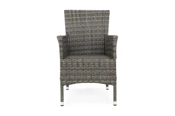 Thor Utefåtölj – Loungefåtölj Utemöbler i Konstrotting - Svart / Grå - Products - Utemöbler & utemiljö - Loungemöbler - Loungestol utomhus