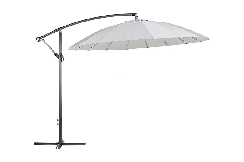 Calabria Ii Parasoll 235 cm, Ljusgrå
