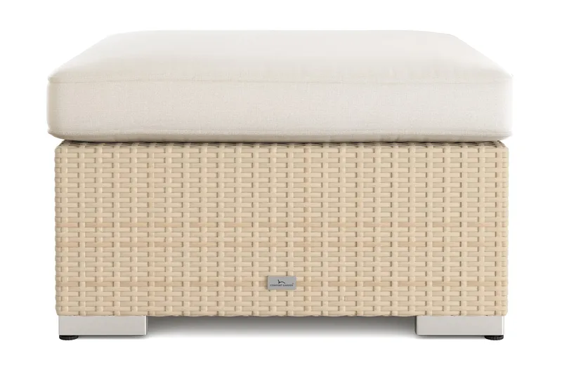 Bahamas Divanmodul - Loungebord utomhus 75x75 cm till soffor, Beige