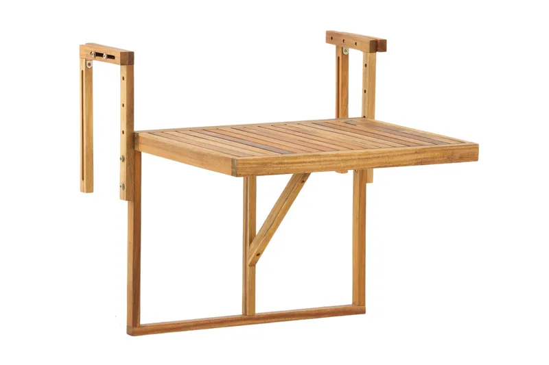 Marion Balkongbord Utomhus 60x45 cm, Trä/Natur