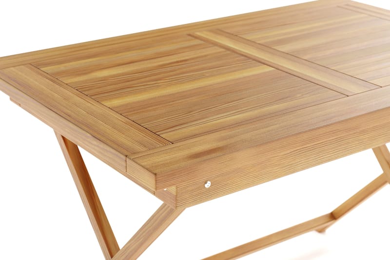 Menorca Litet Rektangulärt Matbord i trä Utomhus 80x120 cm - Trä/Natur - Products - Utemöbler & utemiljö - Utebord & trädgårdsbord - Matbord utomhus