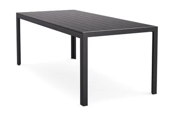 Siri Matbord Utomhus 90x205 cm - Svart - Products - Utemöbler & utemiljö - Utebord & trädgårdsbord - Matbord utomhus