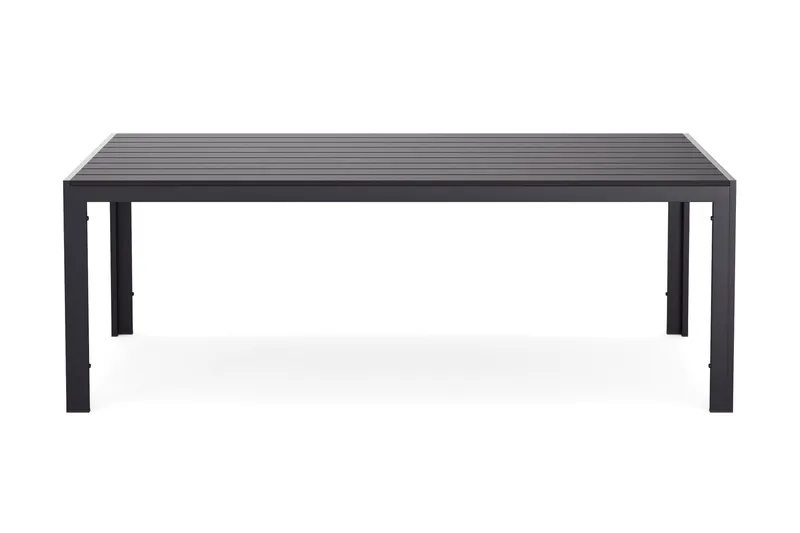 Siri Matbord Utomhus 90x205 cm - Svart - Products - Utemöbler & utemiljö - Utebord & trädgårdsbord - Matbord utomhus