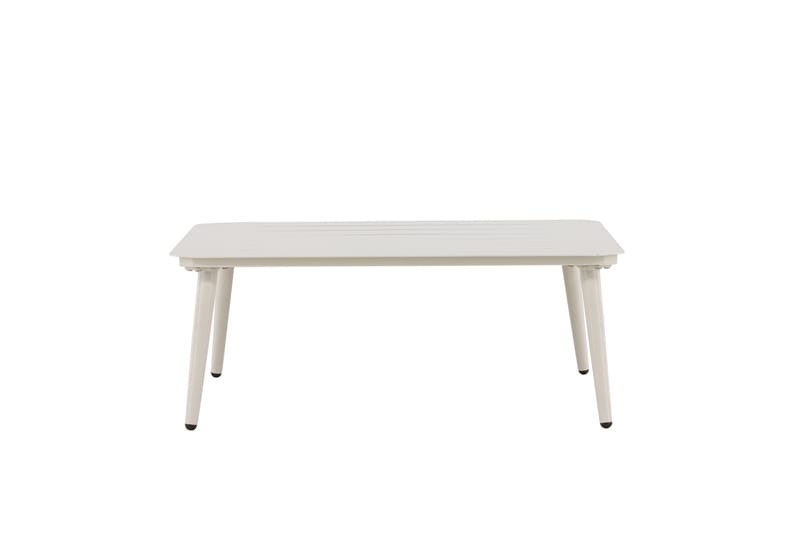 Lina Soffbord och Utebord 90 cm Aluminium - Vit - Products - Utemöbler & utemiljö - Utebord & trädgårdsbord - Loungebord & soffbord utomhus