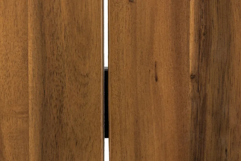 Trio Matbord Utomhus 200x100 cm – Utebord för Uteplats Akaciaträ - Svart / Akacia - Products - Utemöbler & utemiljö - Utebord & trädgårdsbord - Matbord utomhus