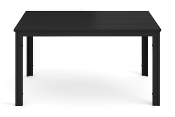 Tunis Rektangulärt Matbord utomhus 140x90 cm i plast och metall - Svart - Products - Utemöbler & utemiljö - Utebord & trädgårdsbord - Matbord utomhus