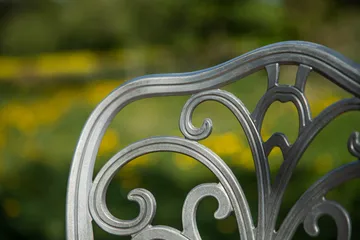 Nandin Balkonggrupp 2-sits - Silver - Products - Utemöbler & utemiljö - Utegrupp - Cafegrupp & cafeset