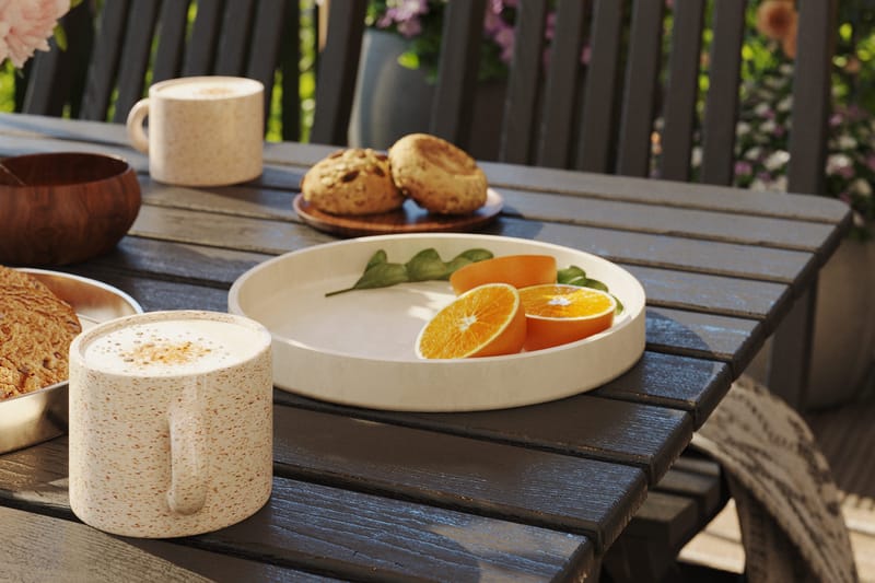 Delpino Soffgrupp Utomhus - Kaffesvart - Products - Utemöbler & utemiljö - Utegrupp - Matgrupp utomhus