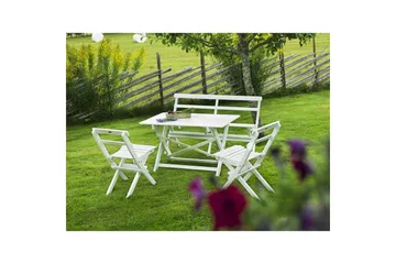 Matgrupp Utomhus Hillerstorp Torpet Vit - Products - Utemöbler & utemiljö - Utegrupp - Matgrupp utomhus