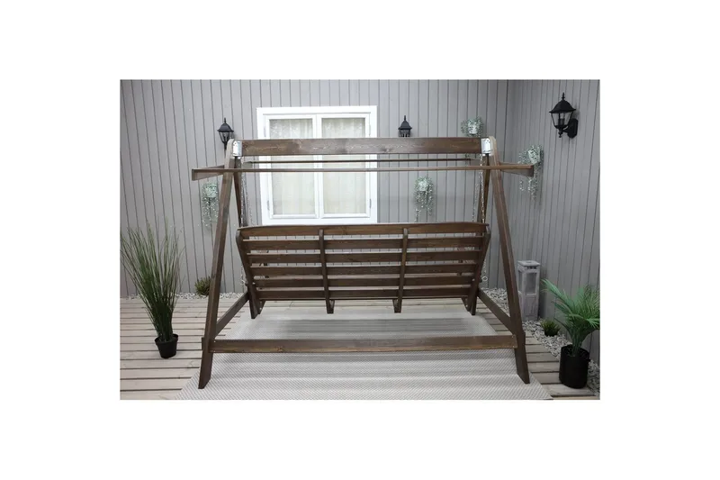 Hammock Pelle med Tak - Brun & Beige - Products - Utemöbler & utemiljö - Utesoffa - Hammock