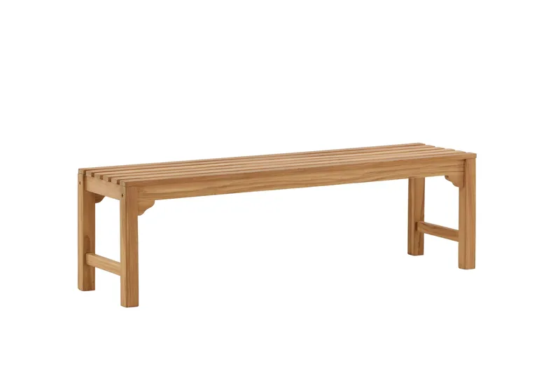 Kenya Bänk Utomhus 150 cm - Brun - Products - Utemöbler & utemiljö - Utesoffa - Trädgårdsbänk & utebänk