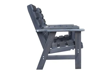 KIngdom Utebänk 177 cm - Svart - Products - Utemöbler & utemiljö - Utesoffa - Trädgårdsbänk & utebänk