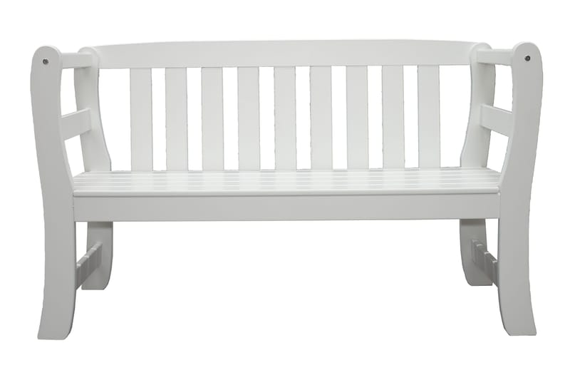 Rosenberg Utesoffa - Vit - Products - Utemöbler & utemiljö - Utesoffa - Trädgårdsbänk & utebänk