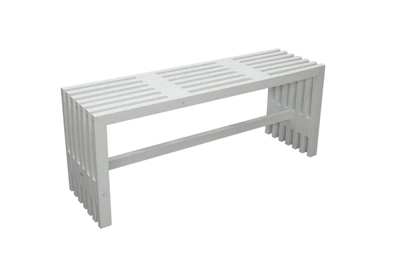 Ulrey Bänk Utomhus, Vit