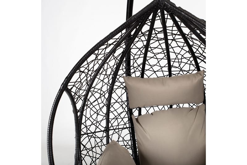 Droplet Hängstol Utomhus - Svart - Products - Utemöbler & utemiljö - Utestol & trädgårdsstol - Hängfåtölj & hängstol utomhus