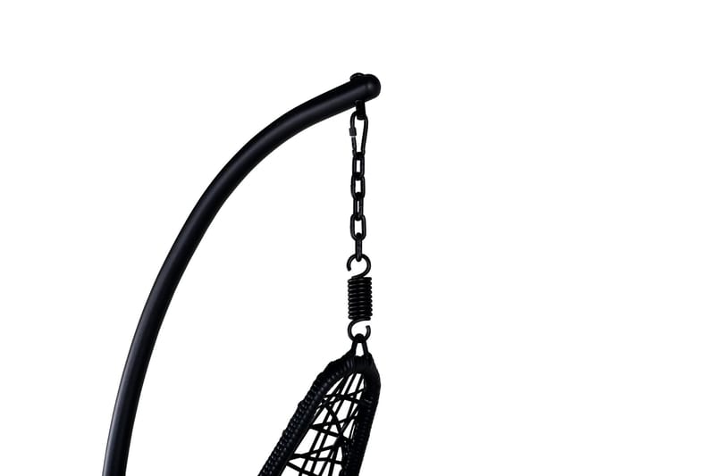 Edinburgh Hängstol Utomhus med Dyna - Svart - Products - Utemöbler & utemiljö - Utestol & trädgårdsstol - Hängfåtölj & hängstol utomhus