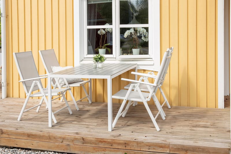 Positionsstol Venture Home Break Positionsstol Vit Vit - Products - Utemöbler & utemiljö - Utestol & trädgårdsstol - Positionsstol