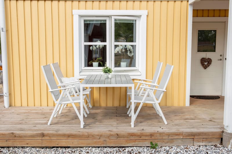 Positionsstol Venture Home Break Positionsstol Vit Vit - Products - Utemöbler & utemiljö - Utestol & trädgårdsstol - Positionsstol