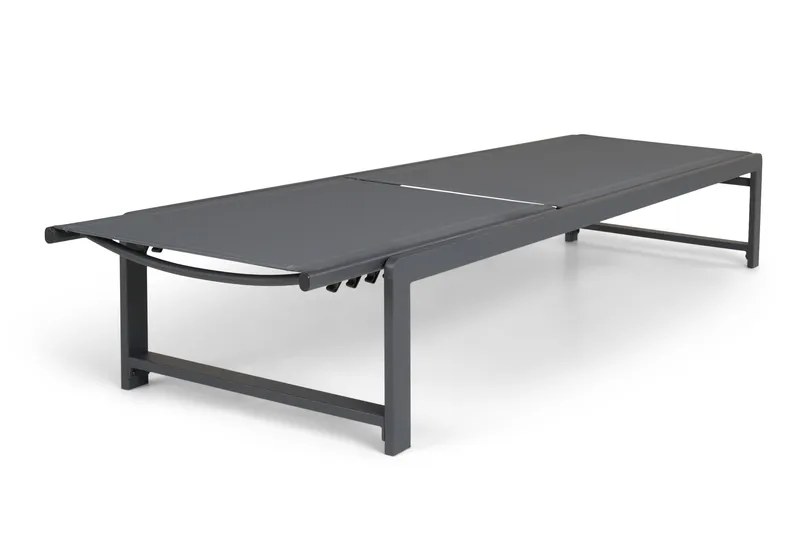 Sanna Solsäng Med Justerbart Ryggstöd - Svart - Products - Utemöbler & utemiljö - Utestol & trädgårdsstol - Solsäng & solvagn