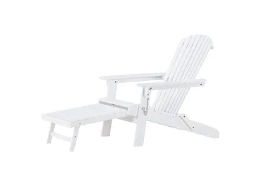 Tropea Solsäng - Vit - Products - Utemöbler & utemiljö - Utestol & trädgårdsstol - Solsäng & solvagn