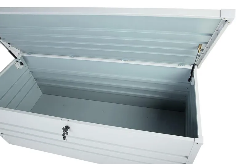 Cebrosa Dynlåda 165 cm - Vit - Products - Utemöbler & utemiljö - Utomhusförvaring - Dynförvaring - Dynbox & dynl åda