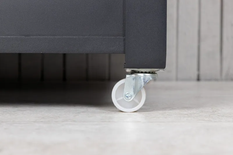 Elsa Dynförvaring 130x60 cm - Svart - Products - Utemöbler & utemiljö - Utomhusförvaring - Dynförvaring - Dynbox & dynlåda