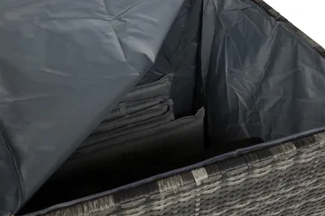 Gigant vattentät dynbox XL utomhus - Dynlåda i konstrotting (B150xD90xH101 cm) - Grå - Products - Utemöbler & utemiljö - Utomhusförvaring - Dynförvaring - Dynbox & dynlåda