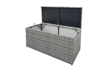 London Dynbox 130x60x60.5 - Grå - Products - Utemöbler & utemiljö - Utomhusförvaring - Dynförvaring - Dynbox & dynlåda